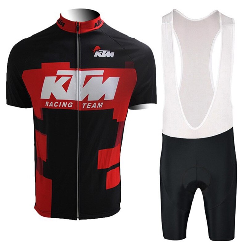 Cycling jersey KTM black clothing maillot cycliste Pro Cycling Outdoor Sport Mountain Bike Equipment